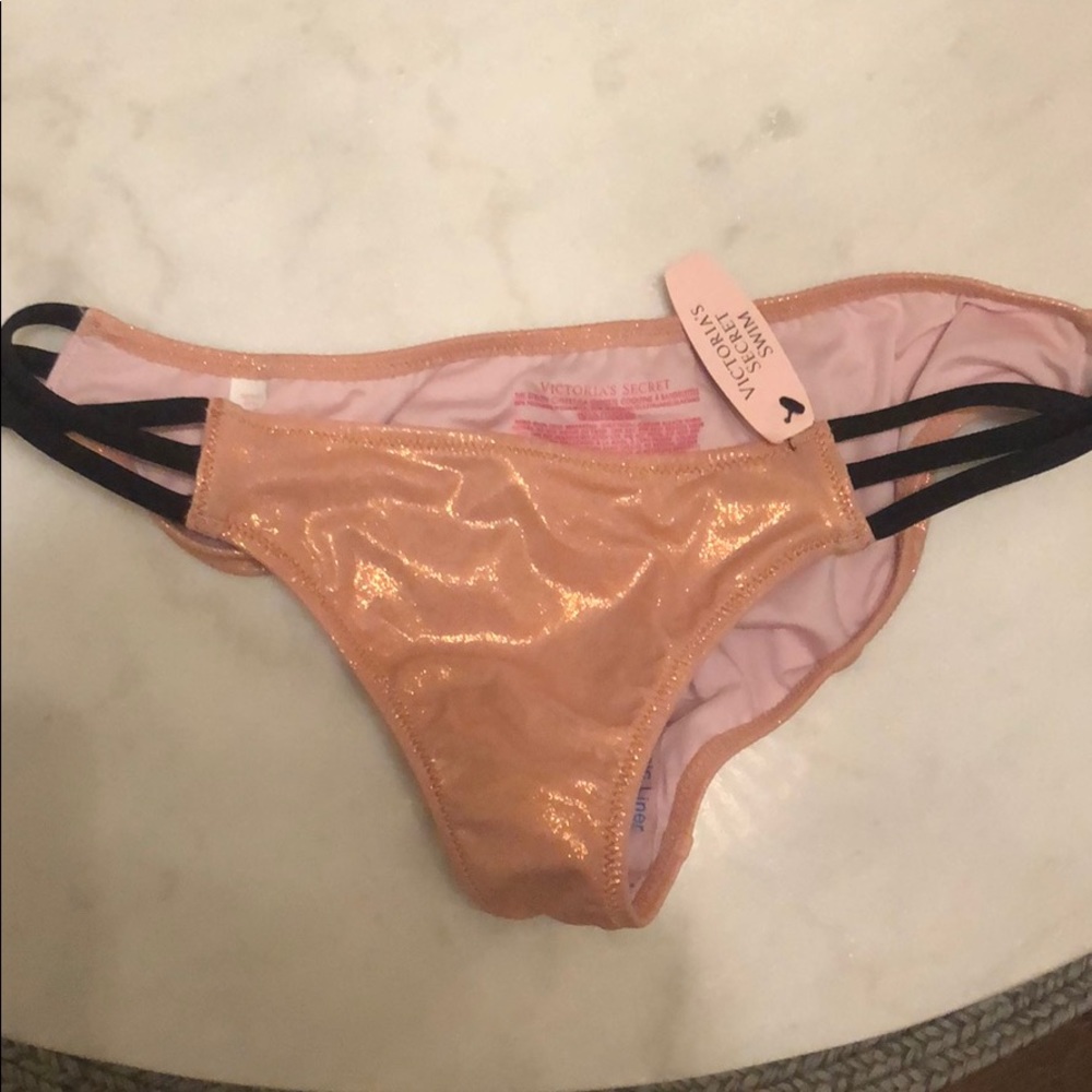 Victoria’s Secret strappy cheeky swim bottoms
